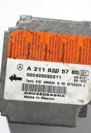 500405090311 блок управління airbag (srs) Mercedes-Benz E W211 2005