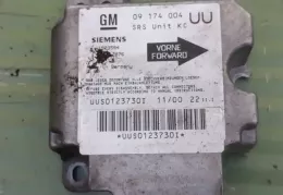 UUS0123730J блок управління airbag (srs) Opel Astra G 2003