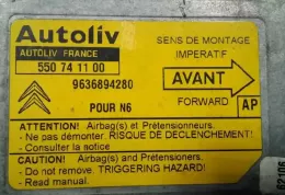 48516 блок управления AirBag (SRS) Citroen Xsara 2000