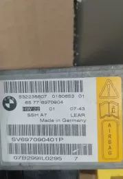 22010743 блок управління airbag (srs) BMW 7 E65 E66 2006