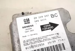 5EK42923 блок управления AirBag (SRS) Opel Astra G 1999