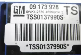 09173928 блок управления AirBag (SRS) Opel Omega B1 1996