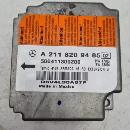 500411300200 блок управления AirBag (SRS) Mercedes-Benz C W203 2002