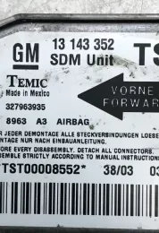 13143352 блок управління airbag (srs) Opel Combo C 2004
