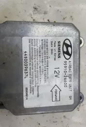 26030214 блок управління airbag (srs) Hyundai Santa Fe 2004