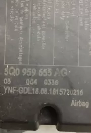 0040336 блок управління airbag (srs) Volkswagen Tiguan Allspace 2018