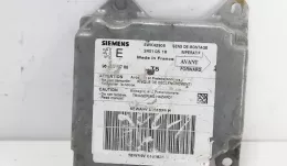 24010516 блок управління airbag (srs) Peugeot 307 2003