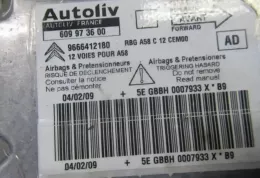 6546P2 блок управління airbag (srs) Citroen C3 Pluriel 2009