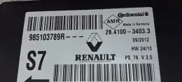 985103789R блок управления AirBag (SRS) Renault Megane III 2012