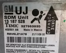 13187528 блок управления AirBag (SRS) Opel Corsa D 2006