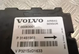 00083001 блок управління airbag (srs) Volvo XC90 2021