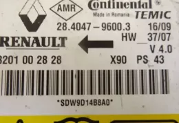 SDW9D14B8A0 блок управління airbag (srs) Dacia Sandero 2009