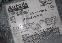 9639587680 блок управління airbag (srs) Peugeot 306 2001