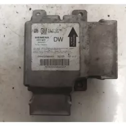 DWS0206945D блок управління airbag (srs) Opel Zafira A 1999