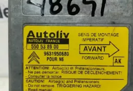 48691 блок управления AirBag (SRS) Citroen Xsara 2000