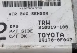 213819108 блок управления AirBag (SRS) Toyota Corolla Verso AR10 2005