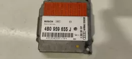 4B0959566J блок управления AirBag (SRS) Audi A6 S6 C5 4B 1998