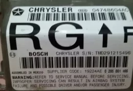 291215496 блок управління airbag (srs) Chrysler Voyager 2001