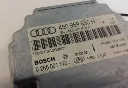 4E0959655H блок управління airbag (srs) Audi A8 S8 D3 4E 2008