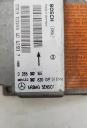 0018200816 блок управління airbag (srs) Mercedes-Benz CLK A208 C208 2000