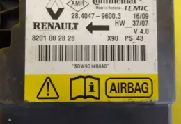 SDW9D14B8A0 блок управління airbag (srs) Dacia Sandero 2009