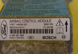0285001393 блок управління airbag (srs) Ford Fiesta 2005