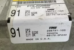 PTPJ5Q002F блок управления AirBag (SRS) Toyota Corolla Verso AR10 2006