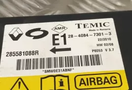 285581088R блок управління airbag (srs) Renault Fluence 2010