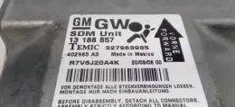 13188857GW блок управления AirBag (SRS) Opel Astra H 2005