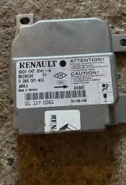 011570081 блок управління airbag (srs) Renault Clio II 2004