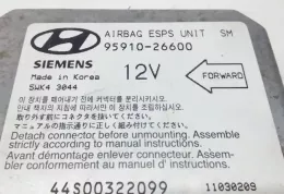 44S00322099 блок управління airbag (srs) Hyundai Santa Fe 2004