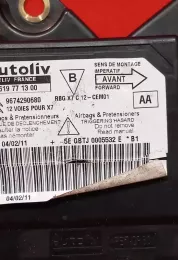 619771300 блок управления AirBag (SRS) Citroen C5 2011