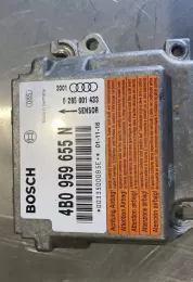 4B0959655N блок управління airbag (srs) Audi A6 S6 C5 4B 2002