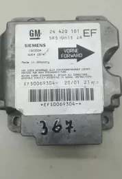 2440101 блок управління airbag (srs) Opel Omega B2 2002