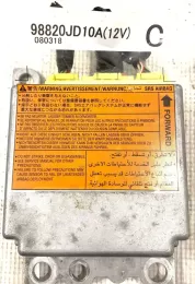 080318 блок управління airbag (srs) Nissan Qashqai 2008