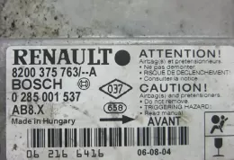 8200375763A блок управління airbag (srs) Renault Clio II 2001