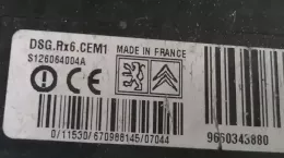 9660343880 блок управління airbag (srs) Peugeot 807 2002