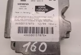 90582536 блок управління airbag (srs) Opel Zafira A 2000