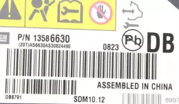 13586630 блок управления AirBag (SRS) Opel Mokka X 2013
