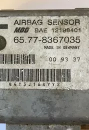 84T3J16AYY2 блок управління airbag (srs) BMW 3 E36 1997
