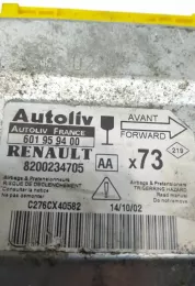 C276CX40582 блок управління airbag (srs) Renault Vel Satis 2002
