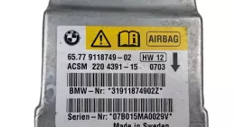 2204391150703 блок управління airbag (srs) BMW 5 E60 E61 2008