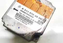 500507260653 блок управления AirBag (SRS) Mercedes-Benz E W211 2005