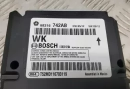 68316742AB блок управления AirBag (SRS) Jeep Grand Cherokee 2017