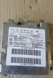 9678691780 блок управления AirBag (SRS) Citroen DS5 2015