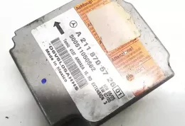 500511050562 блок управління airbag (srs) Mercedes-Benz E W211 2005