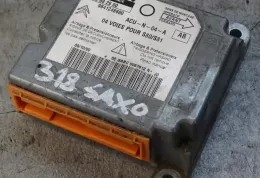 9641248680 блок управління airbag (srs) Citroen Saxo 2000