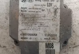 51050101 блок управления AirBag (SRS) Hyundai Tucson JM 2006