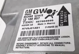 1318857 блок управління airbag (srs) Opel Astra H 2006