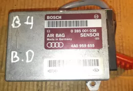 93T046 блок управления AirBag (SRS) Audi 80 90 S2 B4 1995
